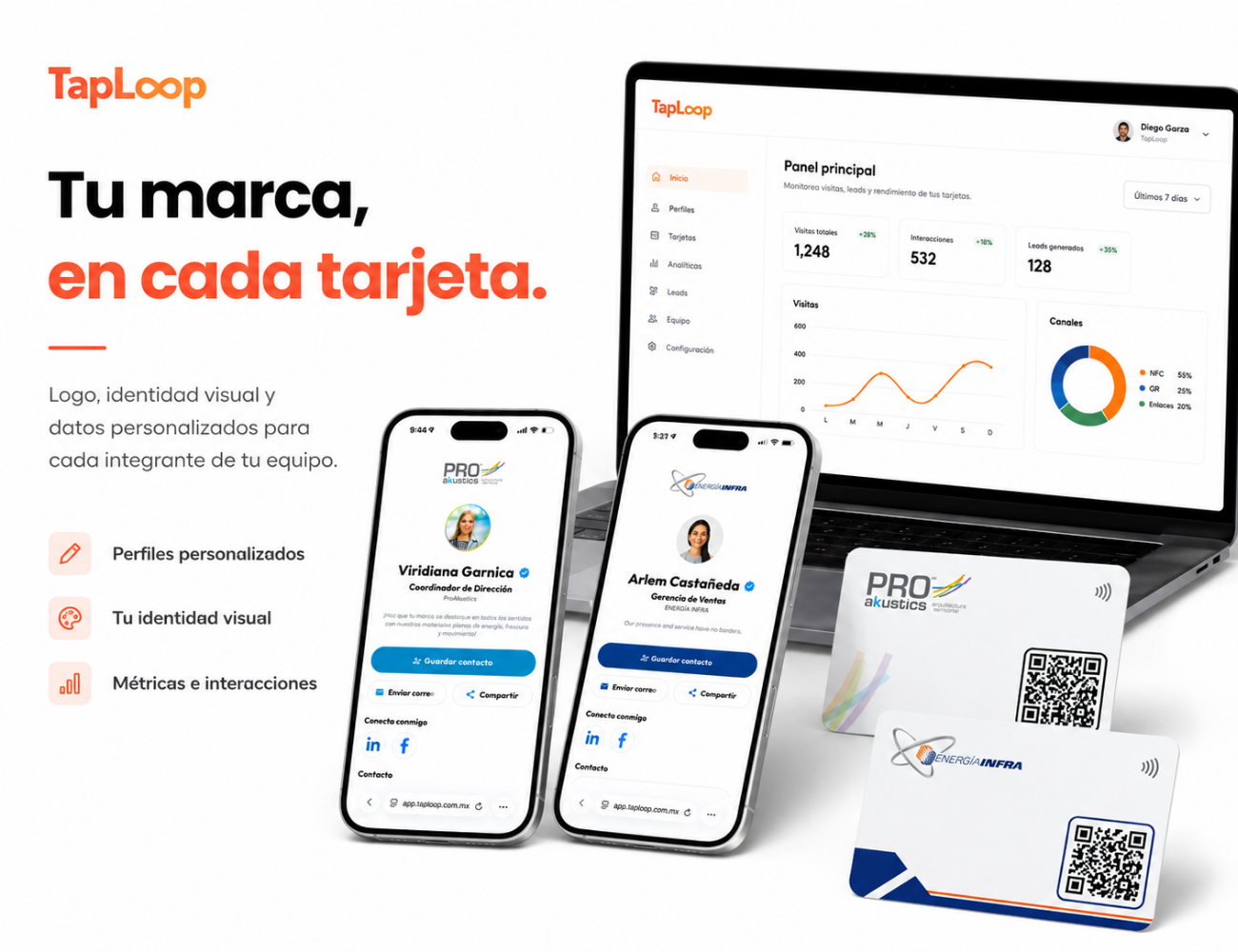 Miniatura de tarjeta NFC Digital TapLoop vista 7