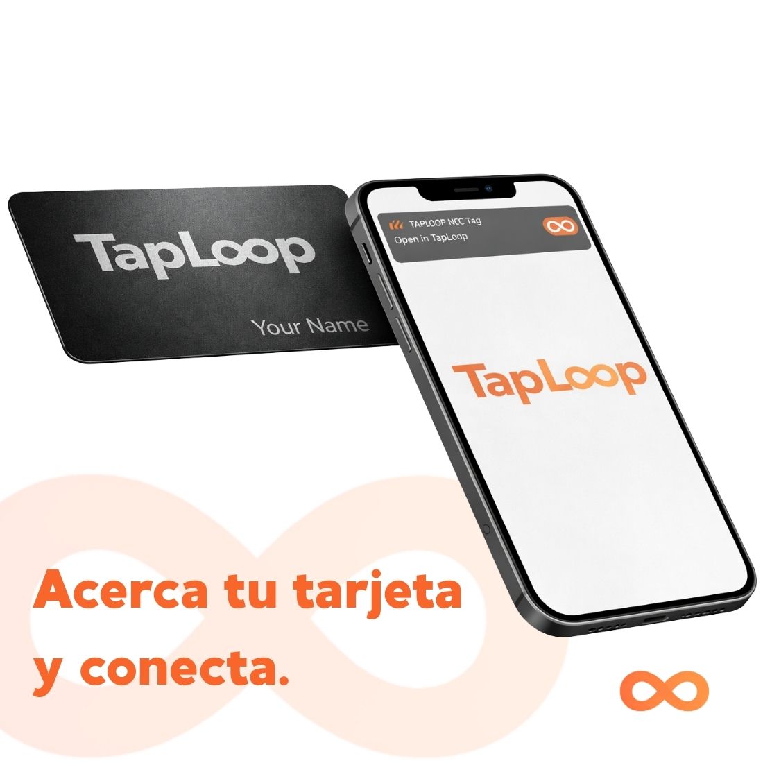 Vista 5 de tarjeta metálica NFC